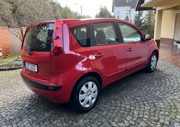 Nissan Note cena 9900 przebieg: 106000, rok produkcji 2007 z Dębno małe 22